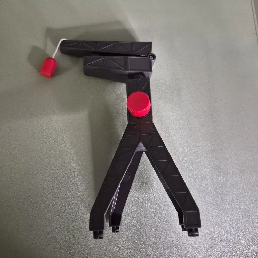 Toy Train Set Crane Magnetic Cargo Loader Replacement Railway Accessory Gray Red